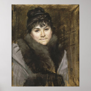 Bashkirtseff - Porträt von Madame X Poster