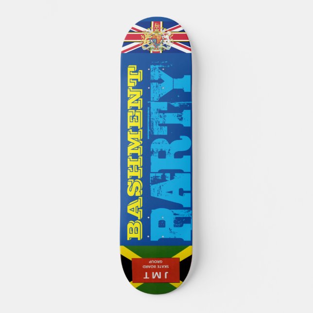 BASHMENT PARTY Skateboard (Vorderseite)