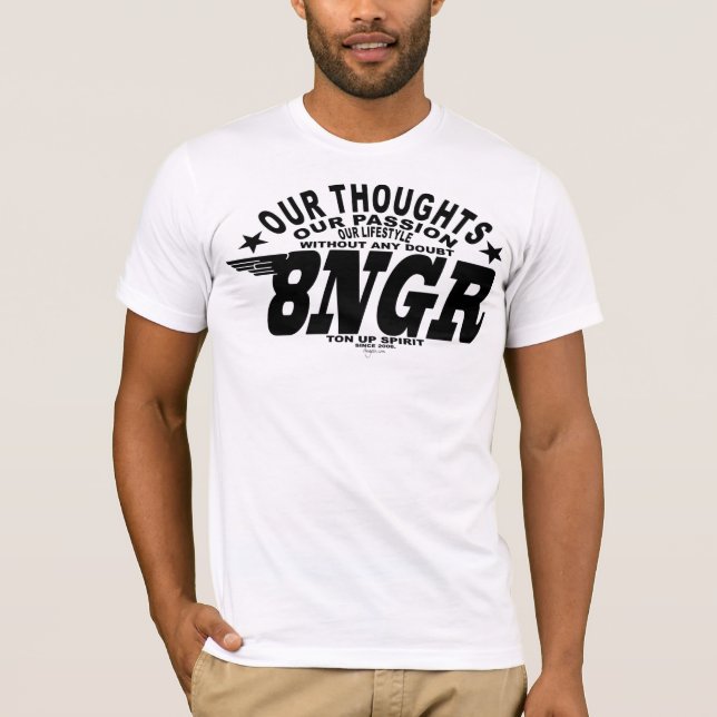 Basic 8ngr black T-Shirt (Vorderseite)