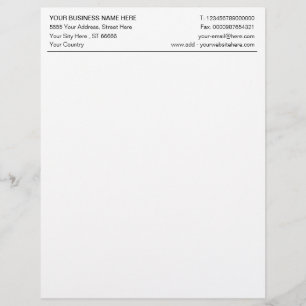 Basic Classic Simple Business Office - Briefkopf