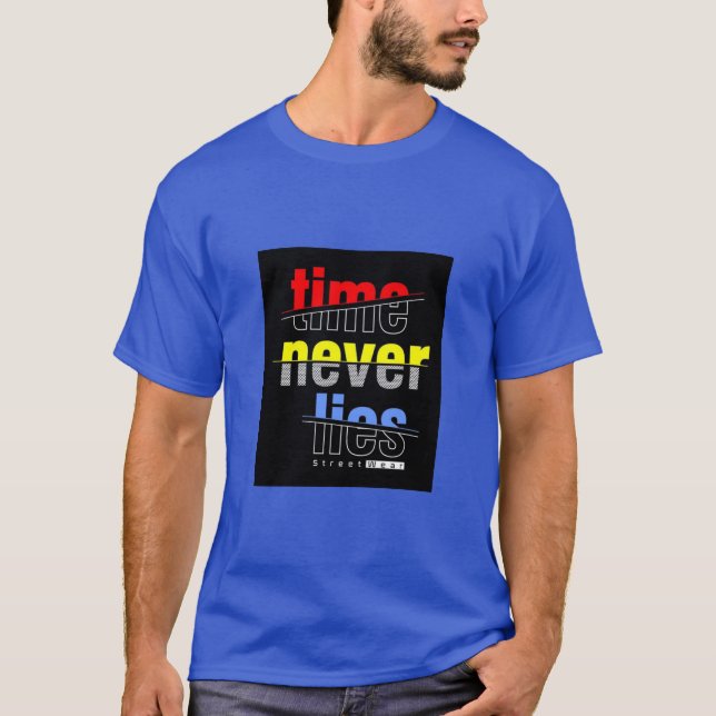 Basic Dunkles T-Shirt (Vorderseite)