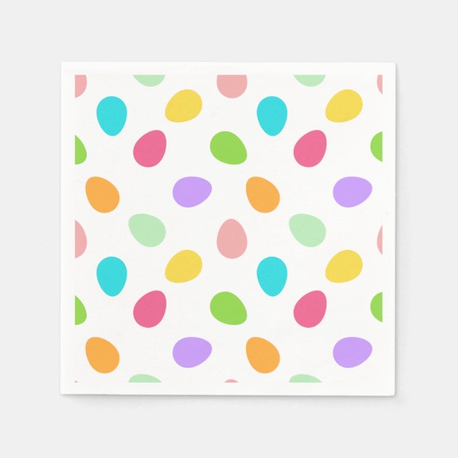 Basic Eggs White Serviette (Vorderseite)