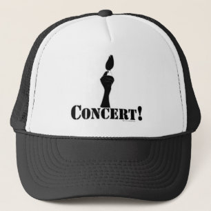 Basic Funny Just Concert Fun Music Slogan Truckerkappe