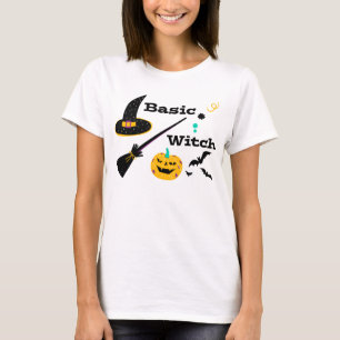 Basic Hexe Funny Halloween T-Shirt