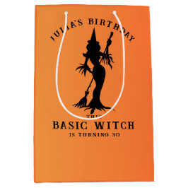 Basic Hexenfrauen Modernes Gotisches Halloween Mittlere Geschenktüte