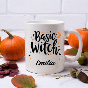 Basic Hexon Halloween Custom Black Typografy Kaffeetasse