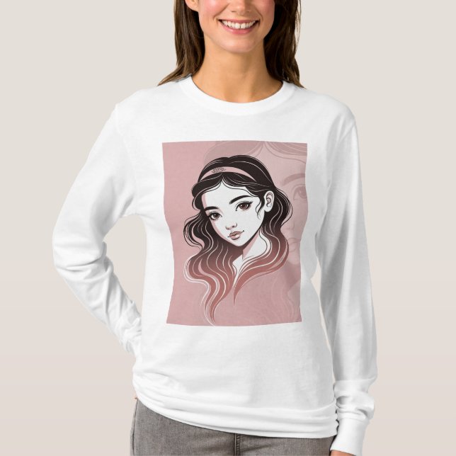 Basic Long Sleeve T-Shirt (Devant)