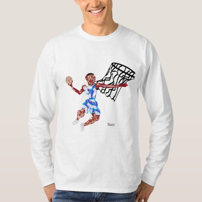 Basic Longsleeve T - Shirt : Alles im Handgelenk (Vorderseite)