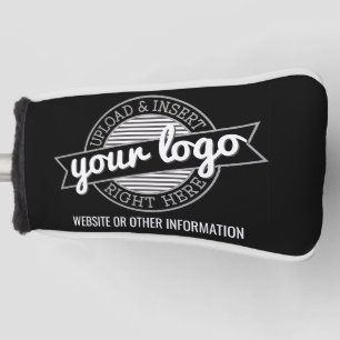Basic Office-Firmenlogo mit Kontaktinformationen Golf Headcover