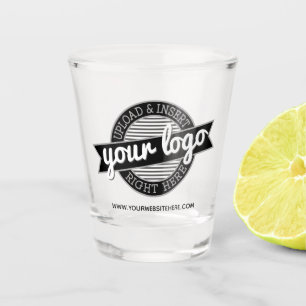 Basic Office- oder Business-Logo Schnapsglas