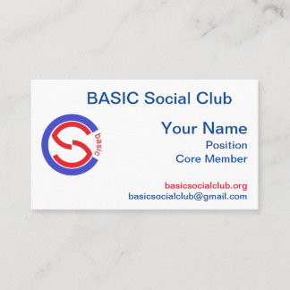 BASIC Social Club - DIE KARTE