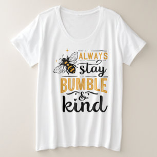 Basic-T - Shirt mit Plus-Größe