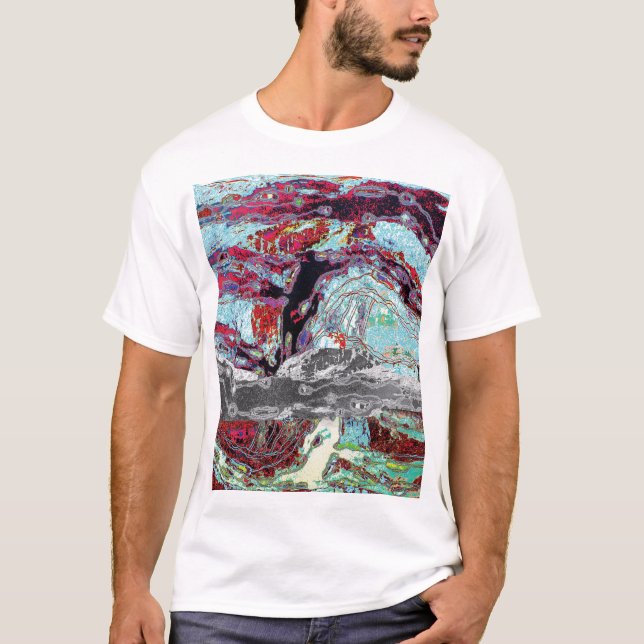 Basic T-Shirt – Strata Pulse (Devant)