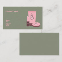 BASIC TEMPLATE BUSINESS CARD Make-up Artist