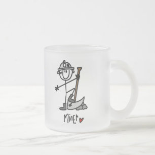 Basics Miner T-Shirts und Geschenke Mattglastasse