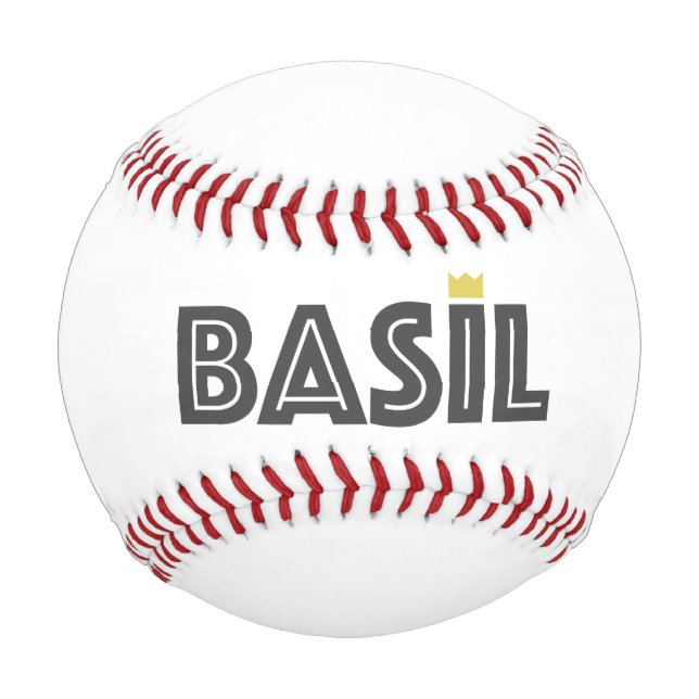 Basil Baseball (Vorderseite)