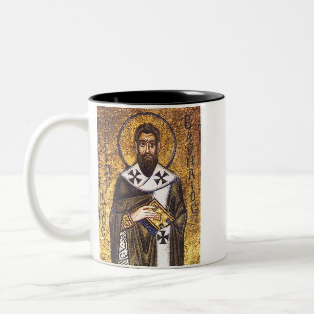 Basil de Caesarea Zweifarbige Tasse (Links)