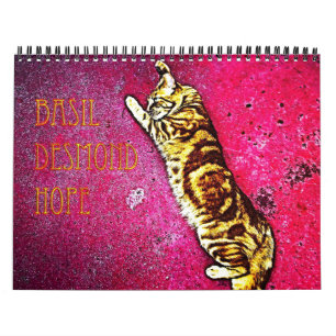 Basil Ginger Cat Personalisiert Calendar 2023 Kalender