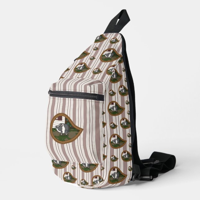 Basil the Pig Crossbody Bag (Rechte Ecke)