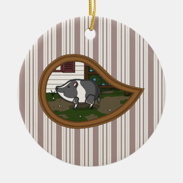 Basil the Pig Ornament (Vorne)