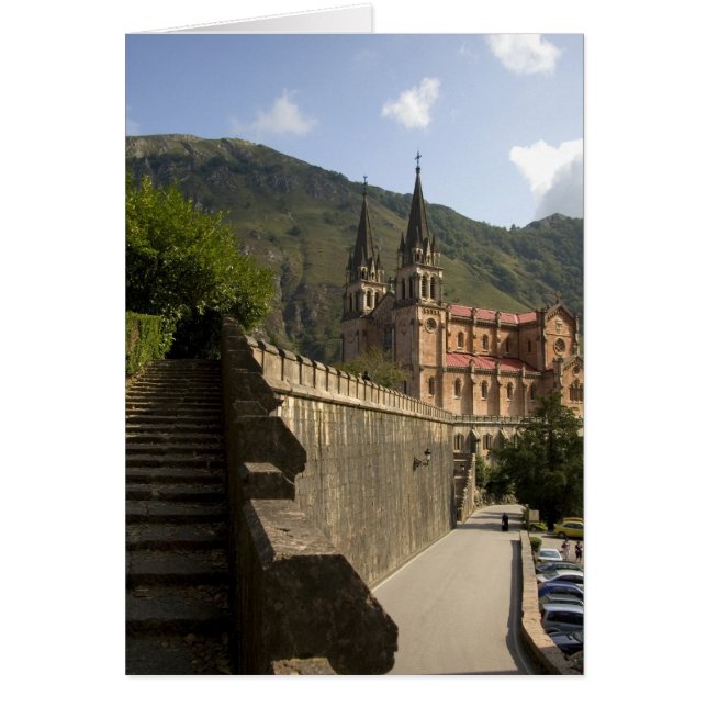 Basilica de Covadonga, Nordwestspanien. (Vorne)