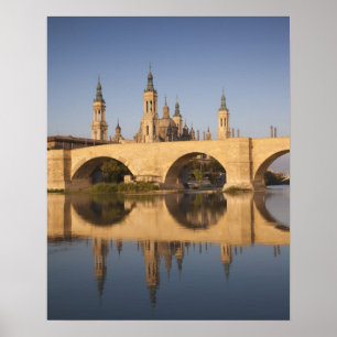 Basilica de Nuestra Senora de Pilar Poster