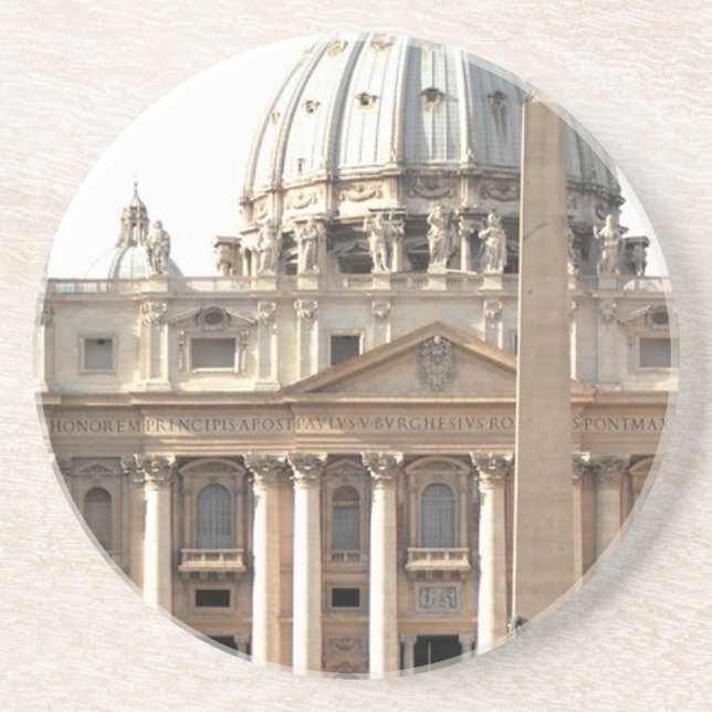 Basilica di San Pietro Sandstein Untersetzer (Vorne)