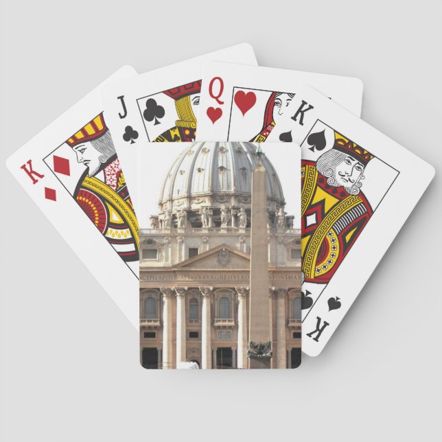 Basilica di San Pietro Spielkarten (Rückseite)