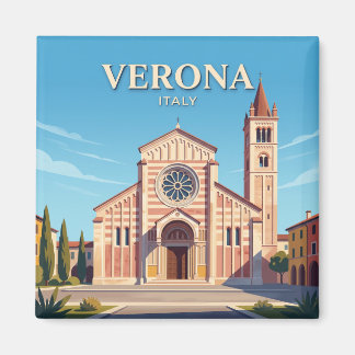 Basilica di San Zeno Maggiore Verona Italy Magnet