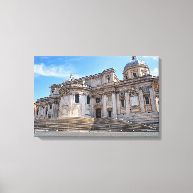 Basilica di Santa Maria Maggiore Leinwanddruck (Vorderseite)