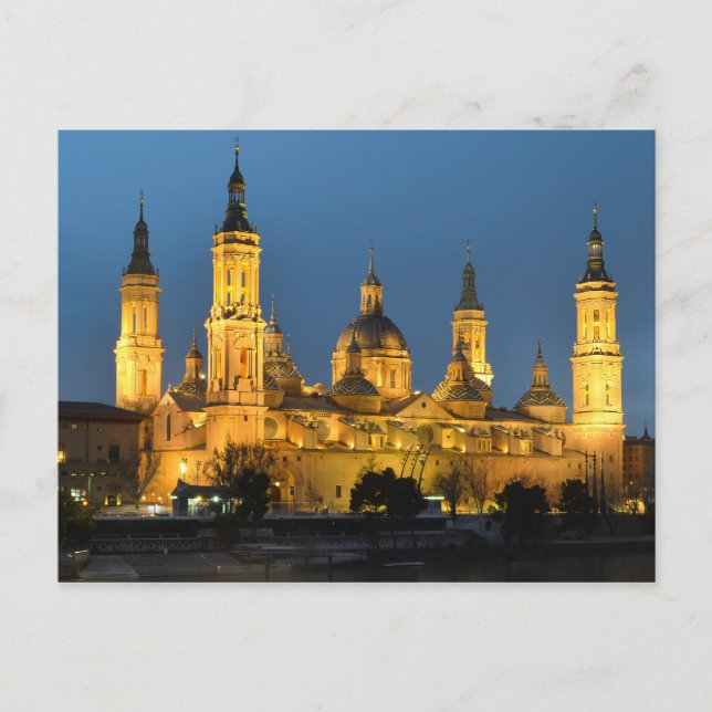 Basilica di Zaragoza Postkarte (Vorderseite)