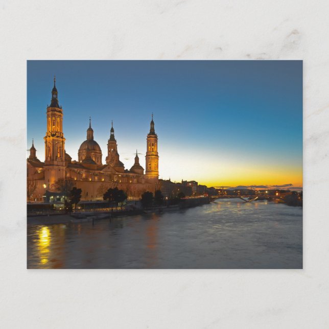 Basilica di Zaragoza Postkarte (Vorderseite)