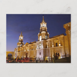 Basilica Kathedrale von Arequipa, Peru Postkarte