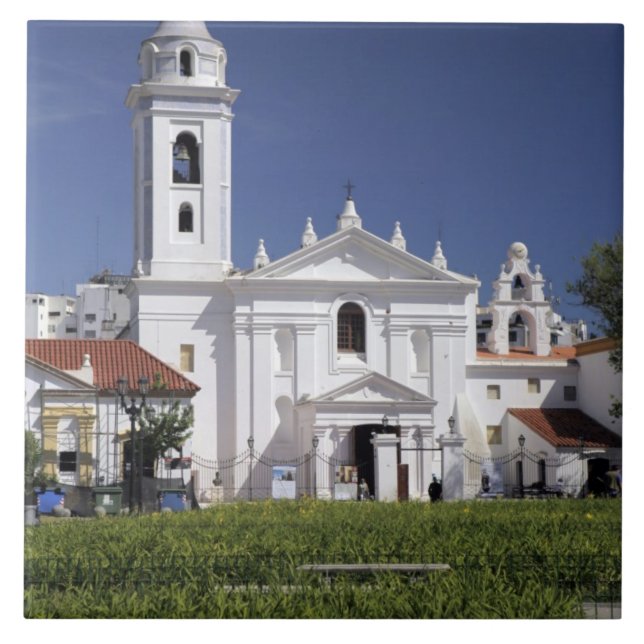 Basilica Nuestra Senora del Pilar Fliese (Vorderseite)