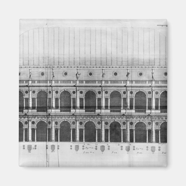 Basilica Palladiana de Vicenza Magnet (Vorne)