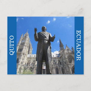 Basílica quito postkarte