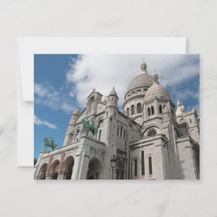 Basilica Sacré-Coeur, Paris, Frankreich Postkarte