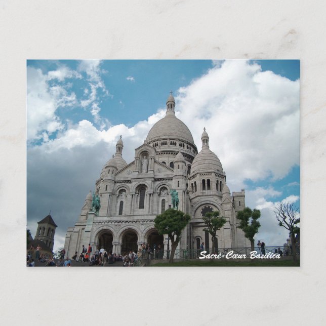 Basilica Sacré-Coeur Postkarte (Vorderseite)
