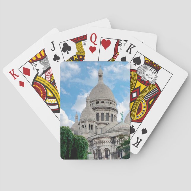 Basilica Sacré-Coeur Spielkarten (Rückseite)