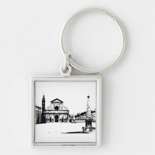Basilica Santa Maria Novella in Florenz, Italien Schlüsselanhänger