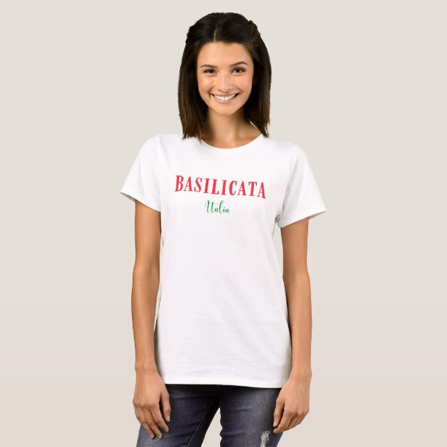 BASILICATA ITALIA T-Shirt (Vorne ganz)