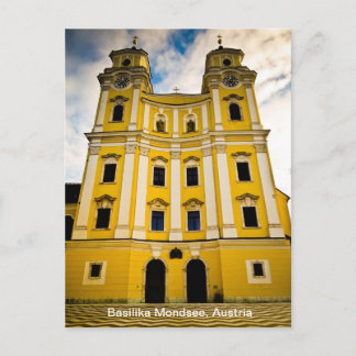 Basilika Mondsee, Österreich Postkarte