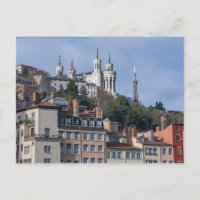 Basilika Notre-Dame de Fourvière #2 Postkarte