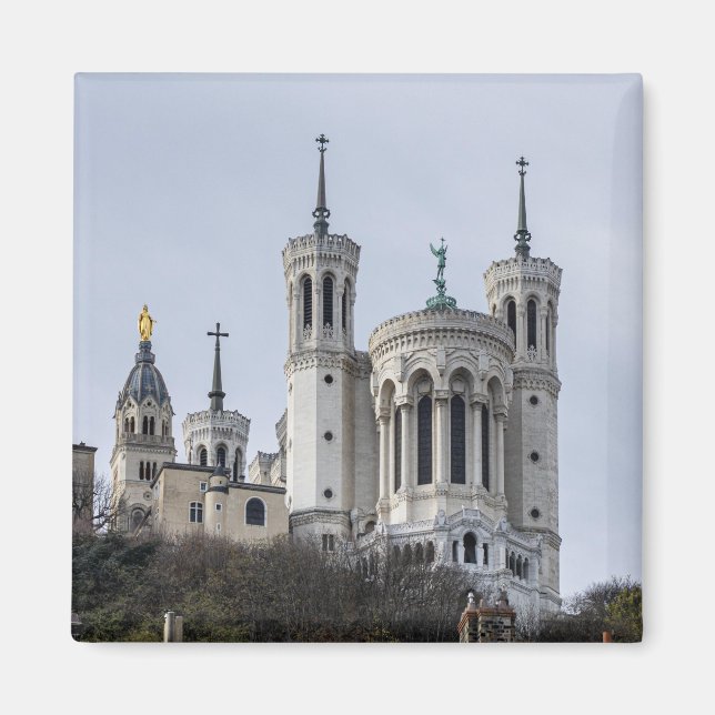 Basilika Notre-Dame de Fourvière-Magnet Magnet (Vorne)
