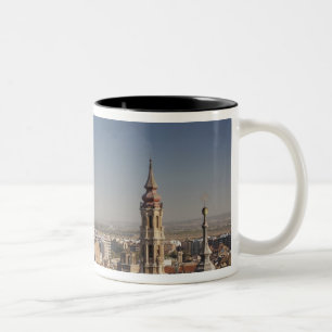Basilika Nuestra Senora del Pilar Zweifarbige Tasse