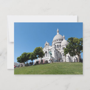Basilika Sacré-Coeur, Montmartre, Paris Postkarte