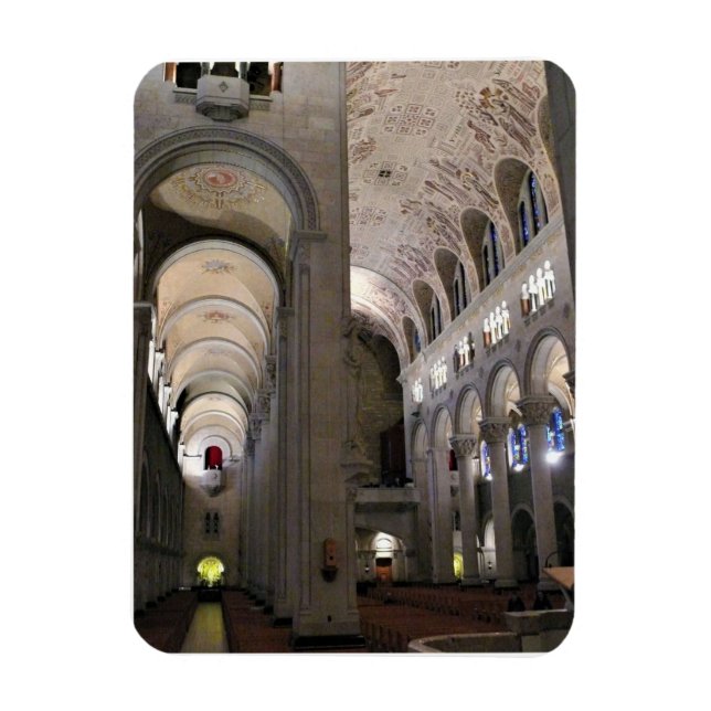 Basilika Sainte Anne de Beaupre, Quebec, Kanada Magnet (Vertikal)