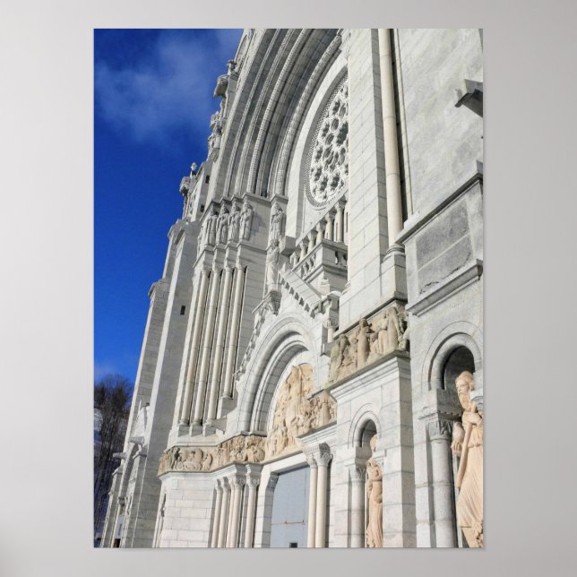 Basilika Sainte Anne de Beaupre, Quebec, Kanada Poster (Vorne)