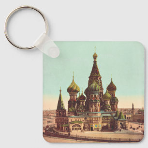 Basilika St. Basil, Roter Platz Moskau Schlüsselanhänger