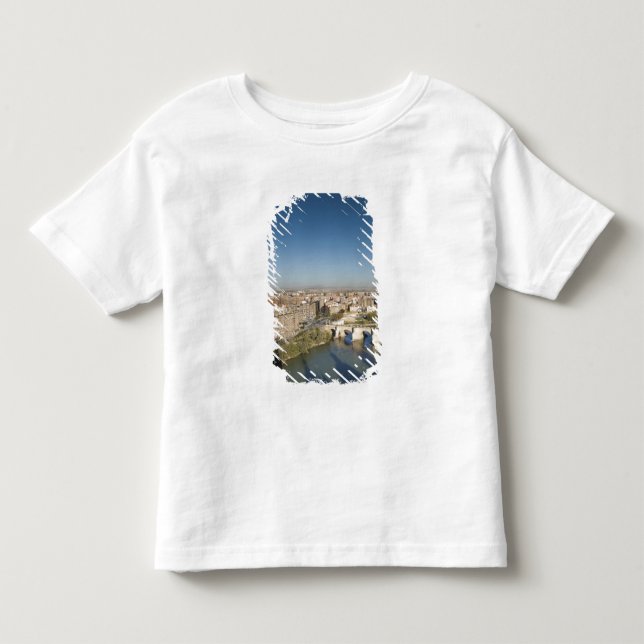 Basilika Unserer Lieben Frau auf dem Pfeiler Kleinkind T-shirt (Vorderseite)